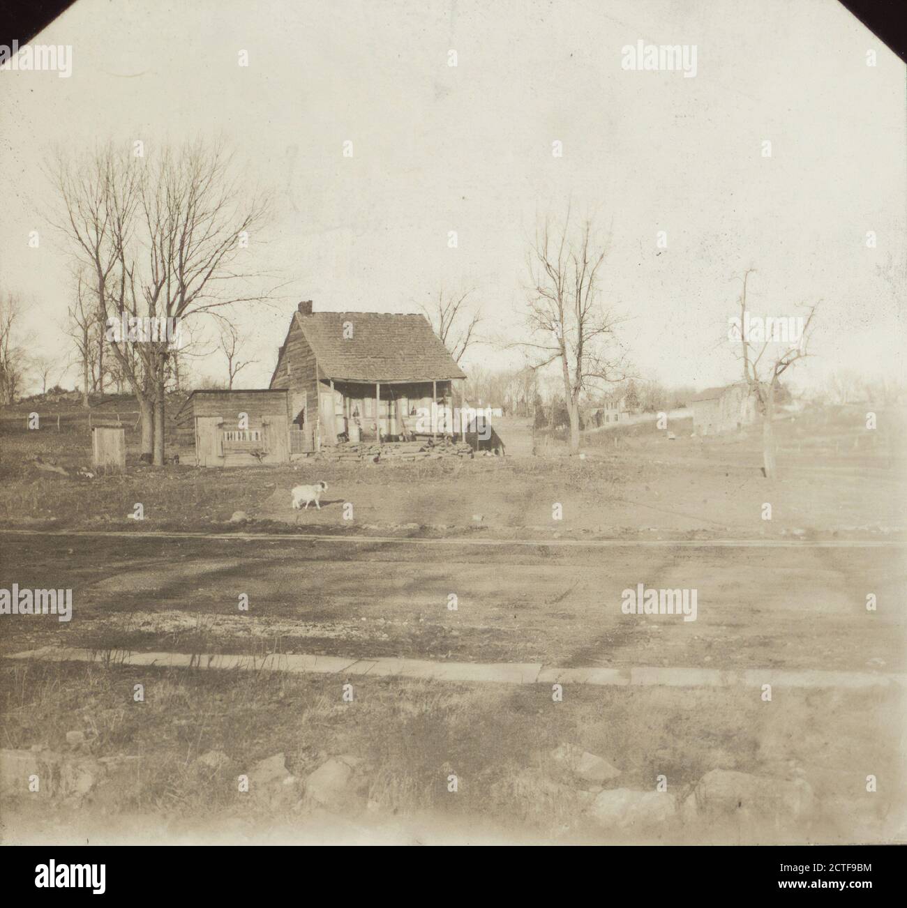 Village scene., Lock, James G. (James Gardner) (1862-1938), New York (state Foto Stock