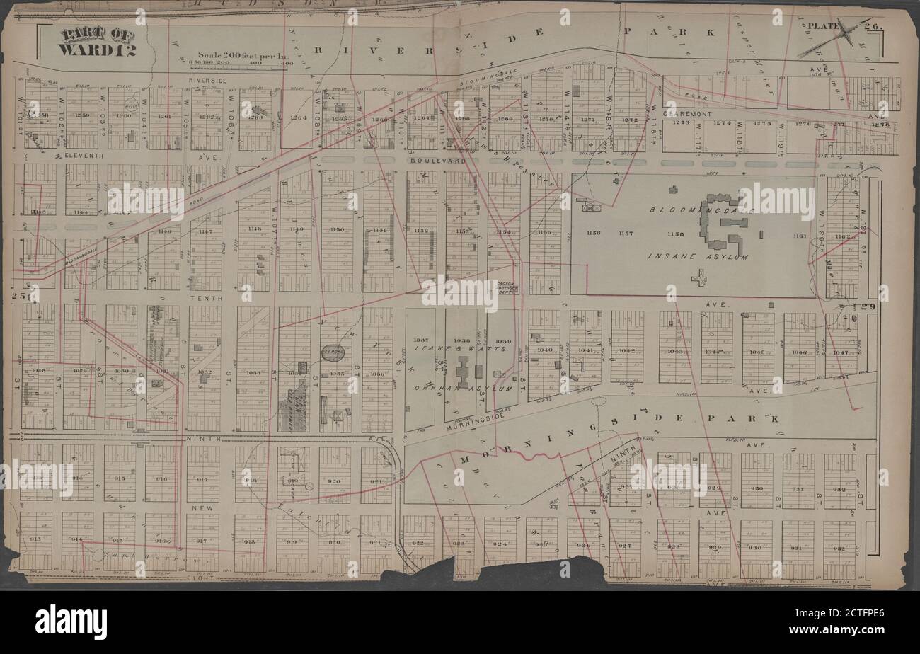 Plate 26:, cartografico, Mappe, 1879 - 1879, G.W. Bromley & Co Foto Stock