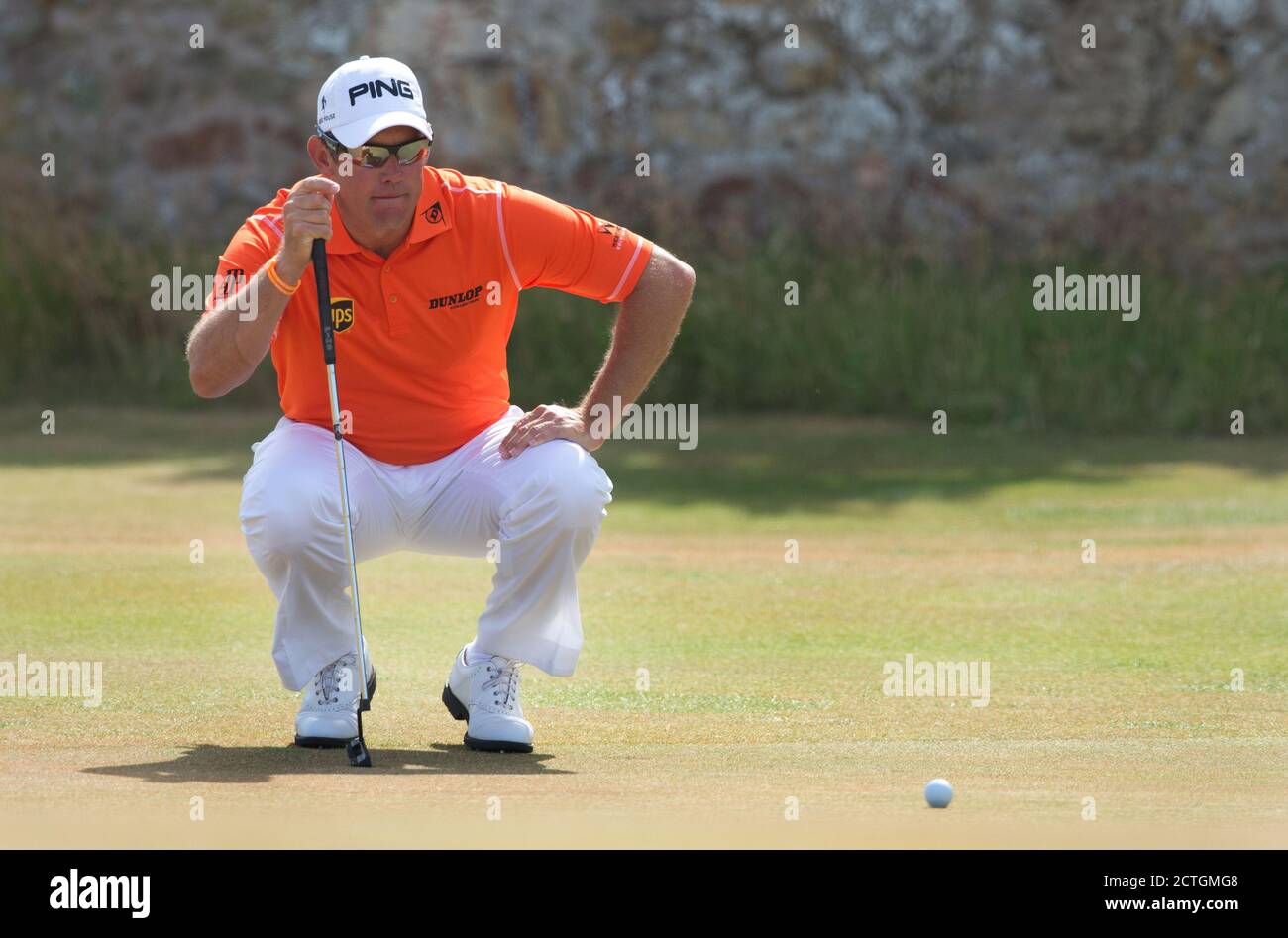 LEE WESTWOOD IL CAMPIONATO APERTO, MUIRFIELD. 2013 PHOTO CREDIT : © MARK PAIN / ALAMY STOCK PHOTO Foto Stock