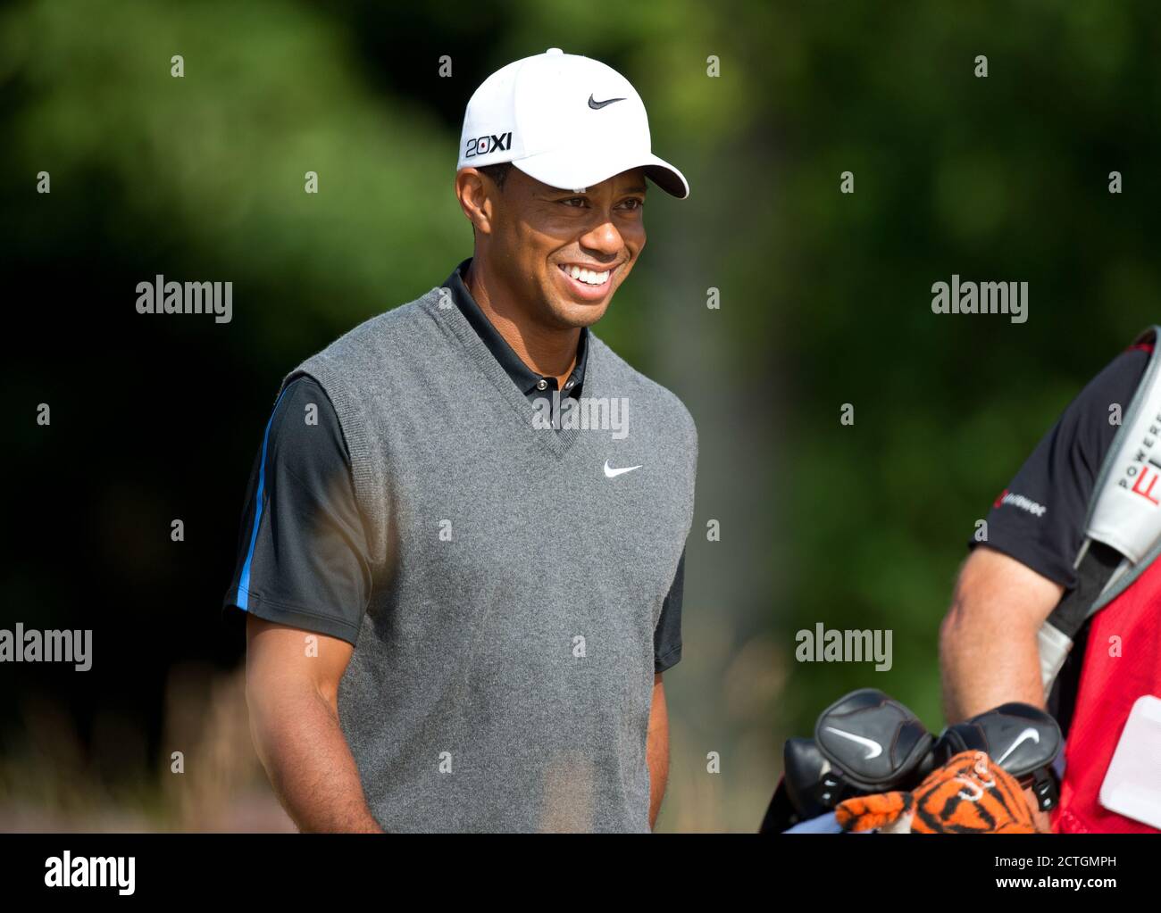 TIGER WOODS IL CAMPIONATO APERTO, MUIRFIELD. 20/7/2013 CREDITO IMMAGINE: MARK PAIN / ALAMY Foto Stock