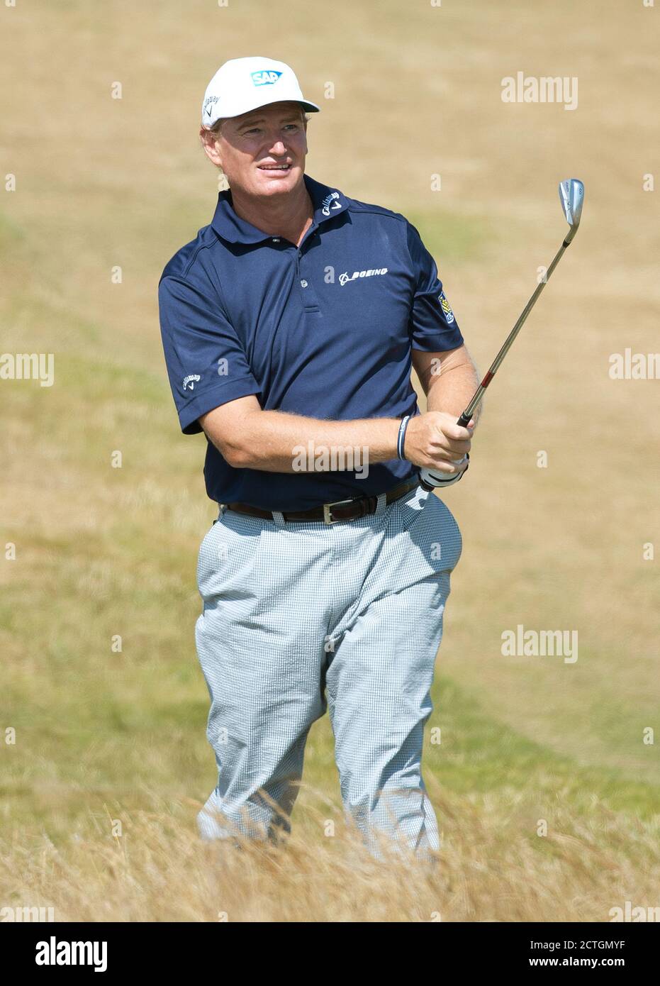ERNIE ELS IL CAMPIONATO APERTO, MUIRFIELD. 2013 PHOTO CREDIT : © MARK PAIN / ALAMY STOCK PHOTO Foto Stock