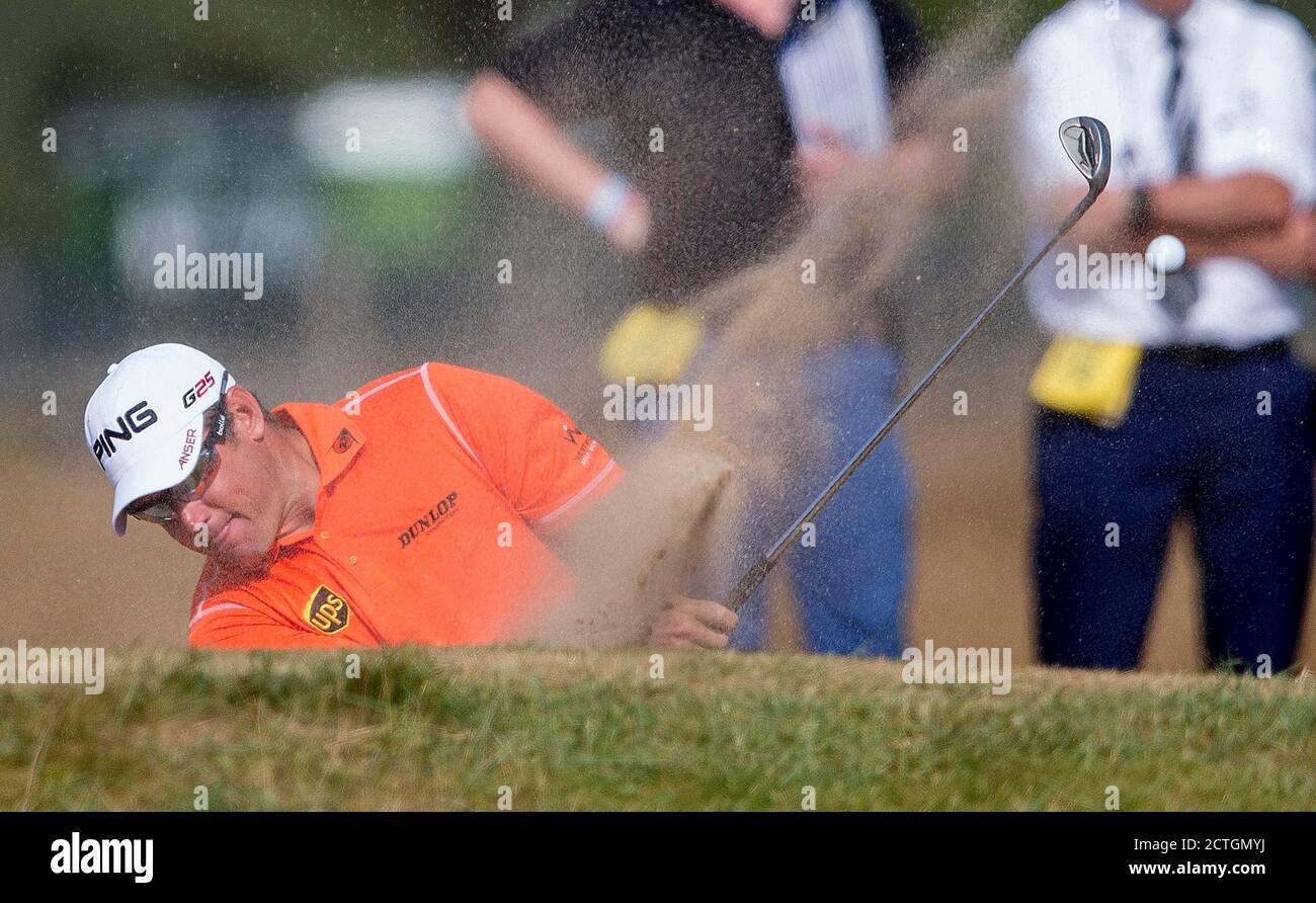 LEE WESTWOOD IL CAMPIONATO APERTO, MUIRFIELD. 2013 PHOTO CREDIT : © MARK PAIN / ALAMY STOCK PHOTO Foto Stock