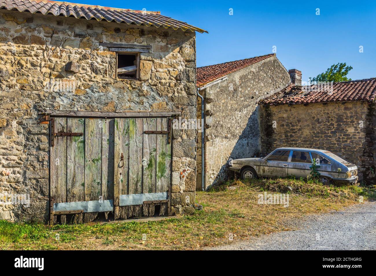 Un angolo di Francia rurale - Haute-Vienne (87), Francia. Foto Stock
