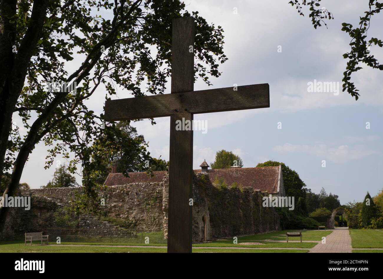 Abbazia di Beaulieu nell'Hampshire Inghilterra Foto Stock