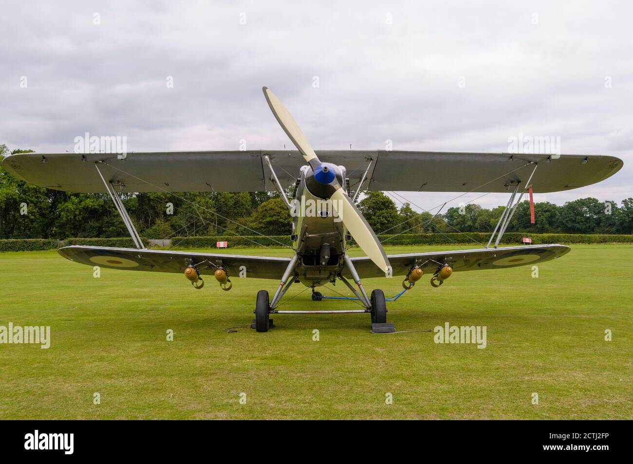 L'Hawker Hind era un bombardiere britannico leggero degli anni interbellici prodotti da Hawker Aircraft per la Royal Air Force. Foto Stock