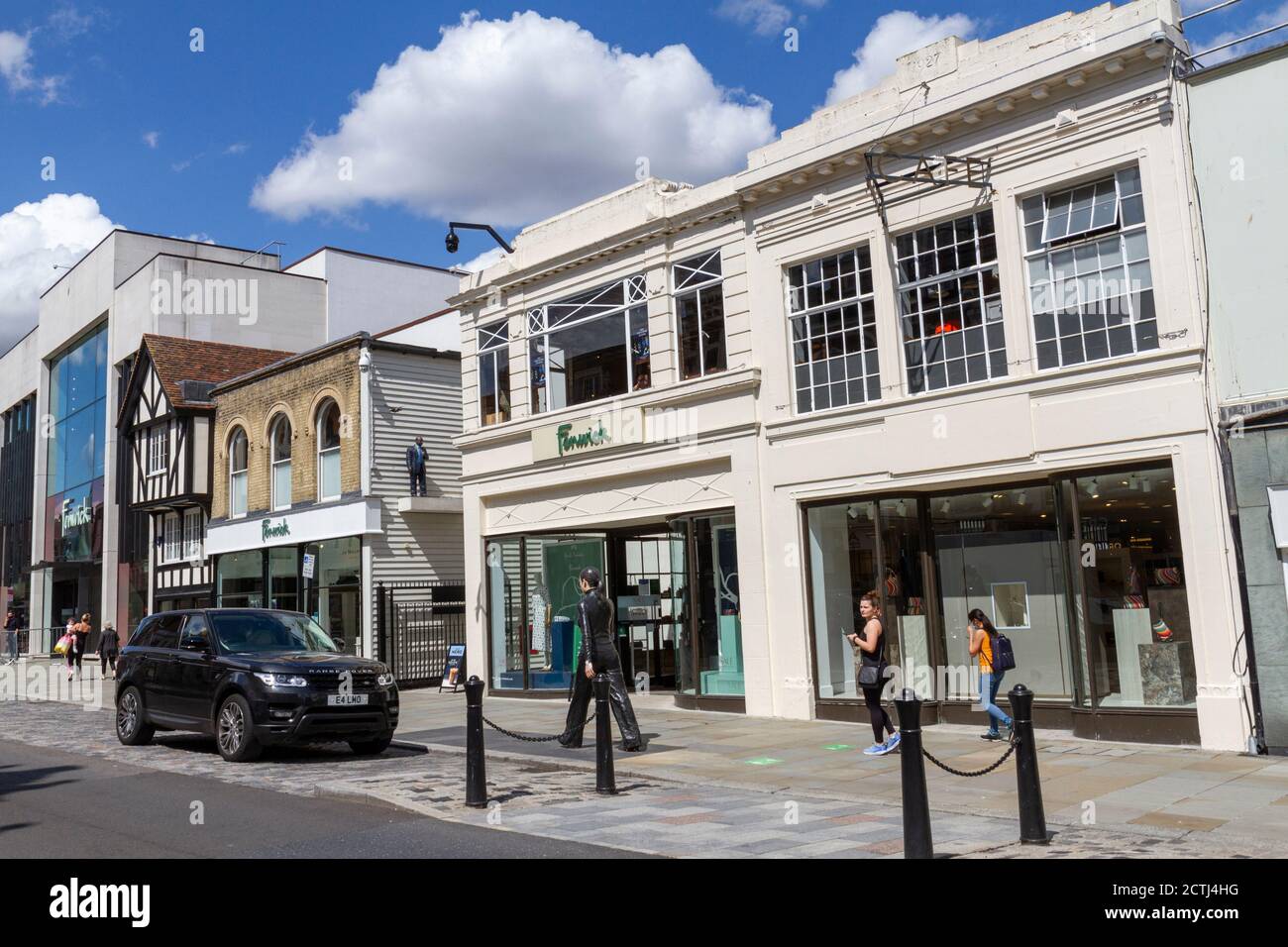 Il negozio Fenwick su High Street a Colchester, Essex, Regno Unito. Foto Stock