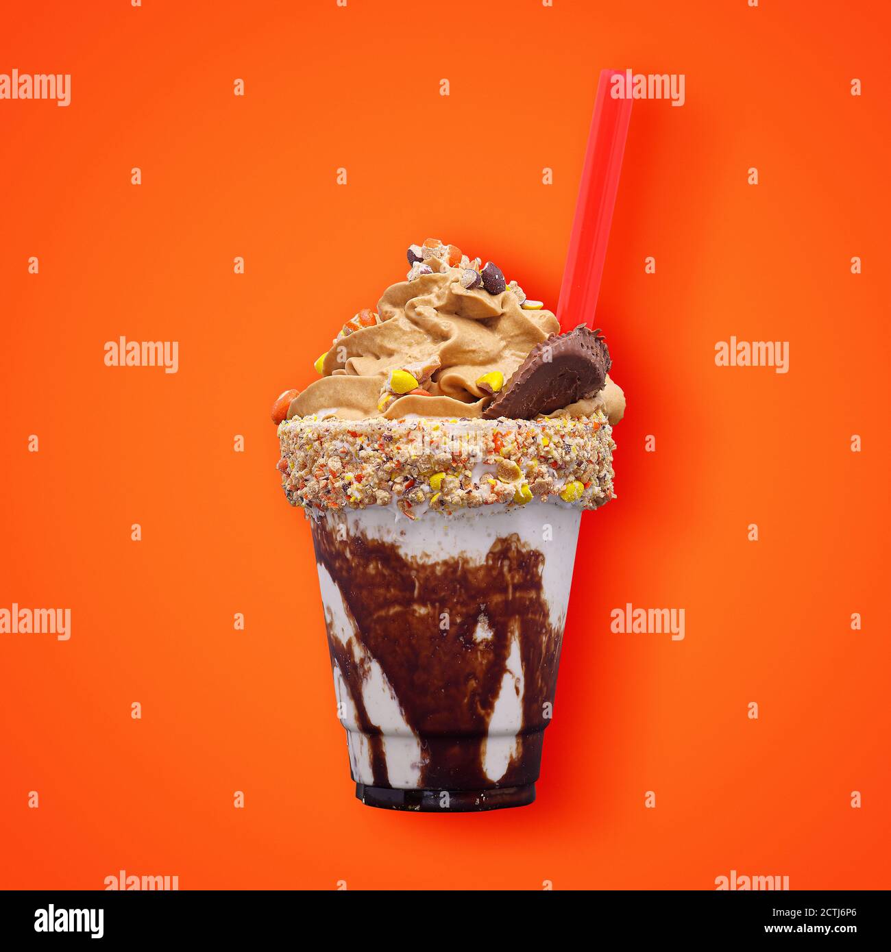 Milkshake Foto Stock