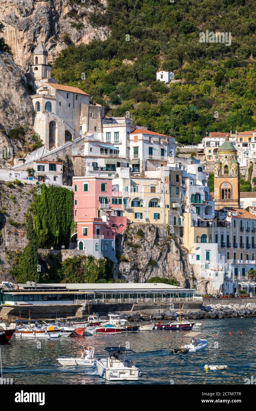 Amalfi, Campania, Italia Foto Stock