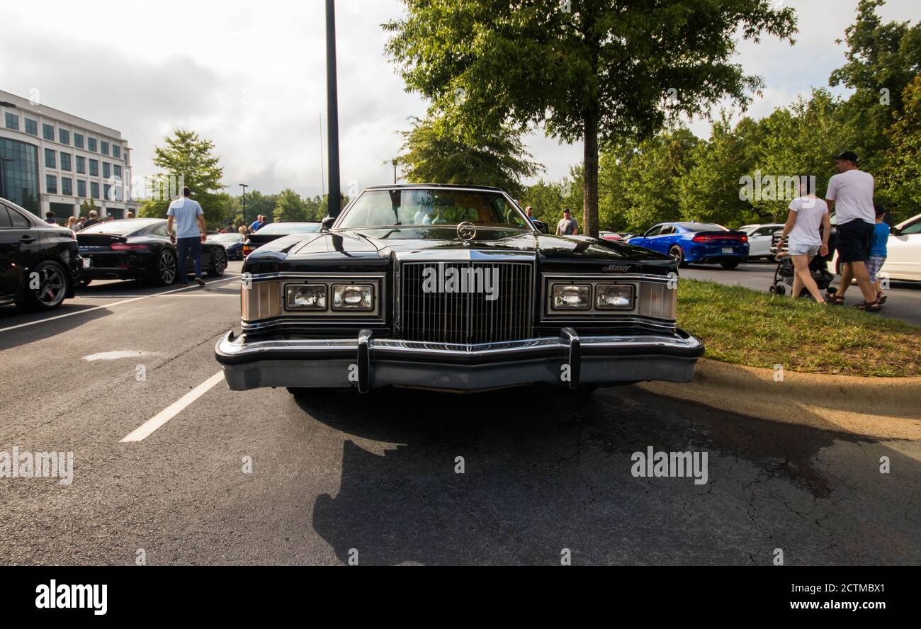 Mostra di auto a Charlotte, NC nel 2019 Foto Stock