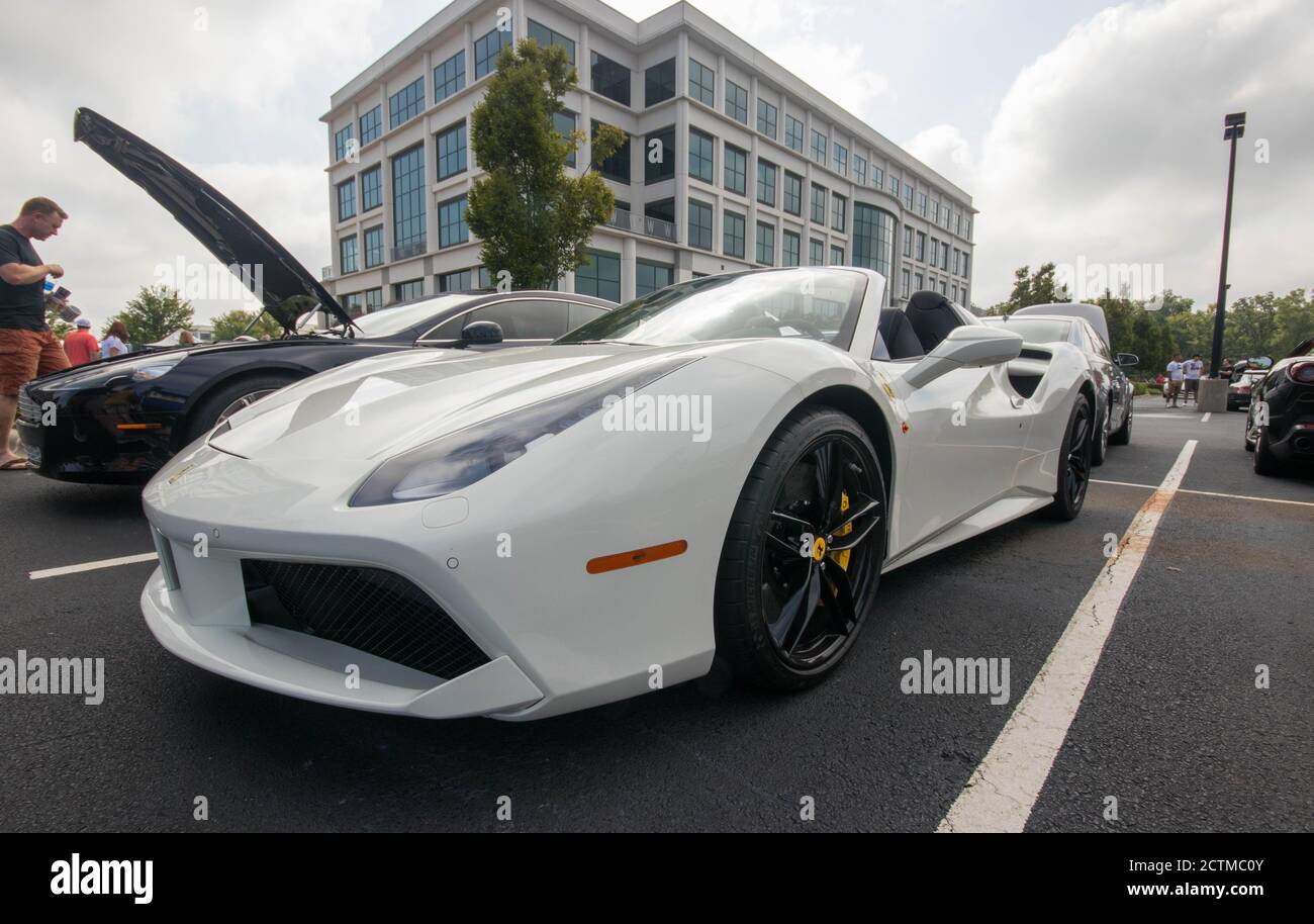 Mostra di auto a Charlotte, NC nel 2019 Foto Stock