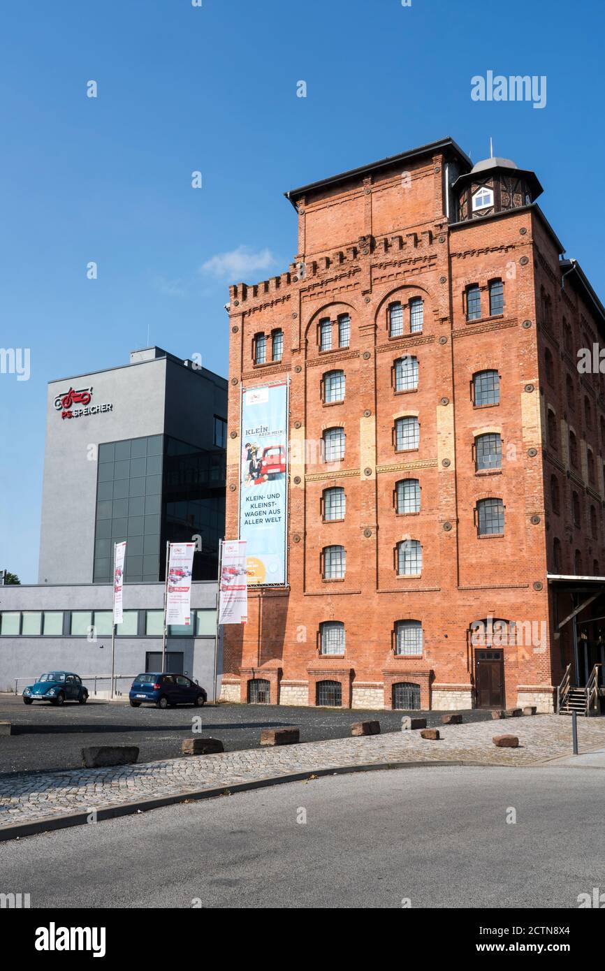 Edificio del museo PS.SPEICHER, Einbeck, bassa Sassonia, Germania, Europa Foto Stock