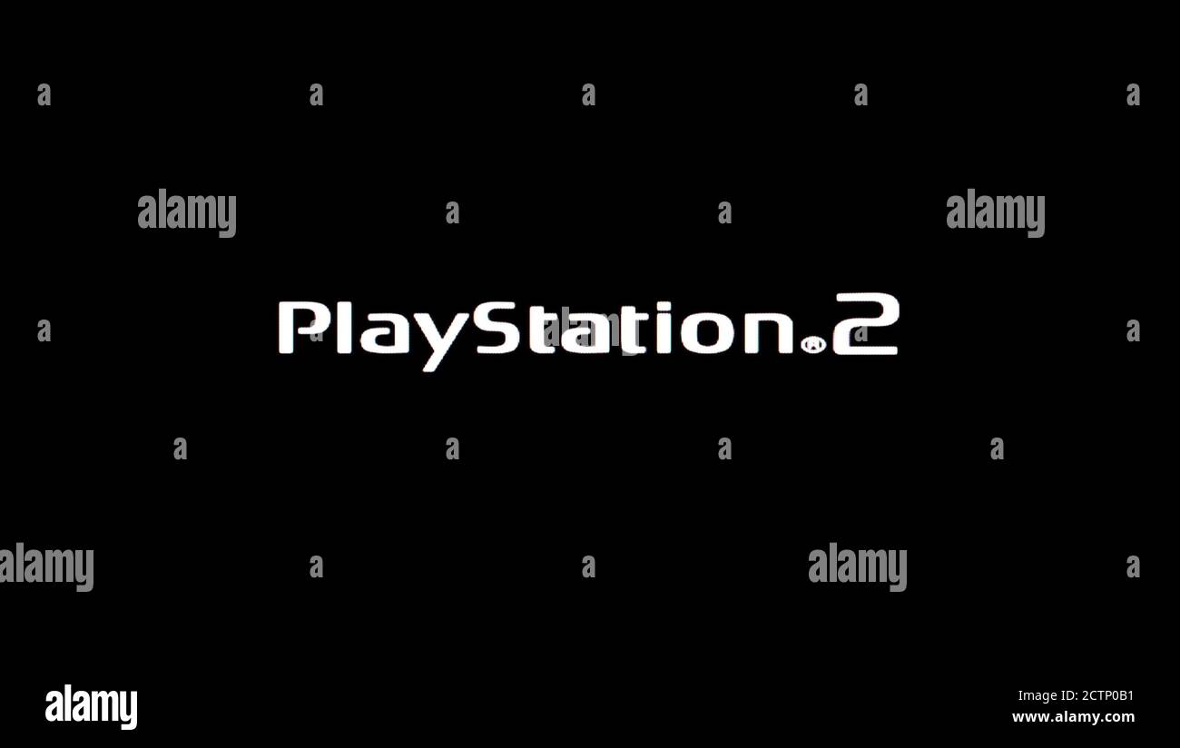 Logo PlayStation 2 - Sony PlayStation 2 PS2 - Editoriale utilizzare solo Foto Stock