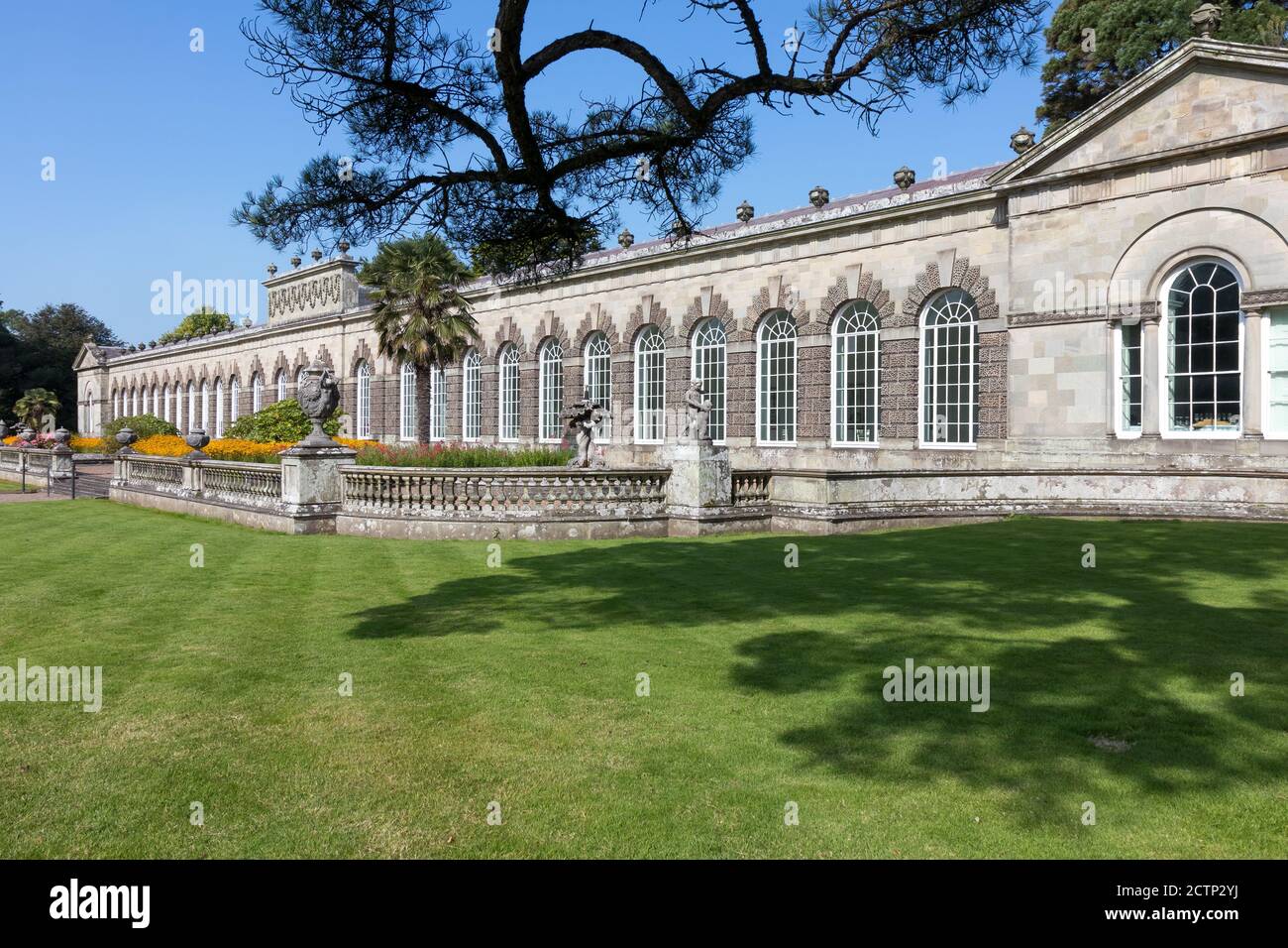 Orangerie, Margam Country Park Foto Stock