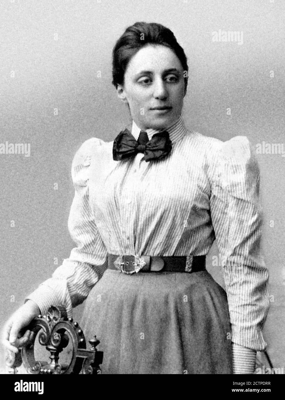 Emmy Noether. Ritratto del matematico tedesco Amalie Emmy Noeter (1882-1935), c.1910 Foto Stock