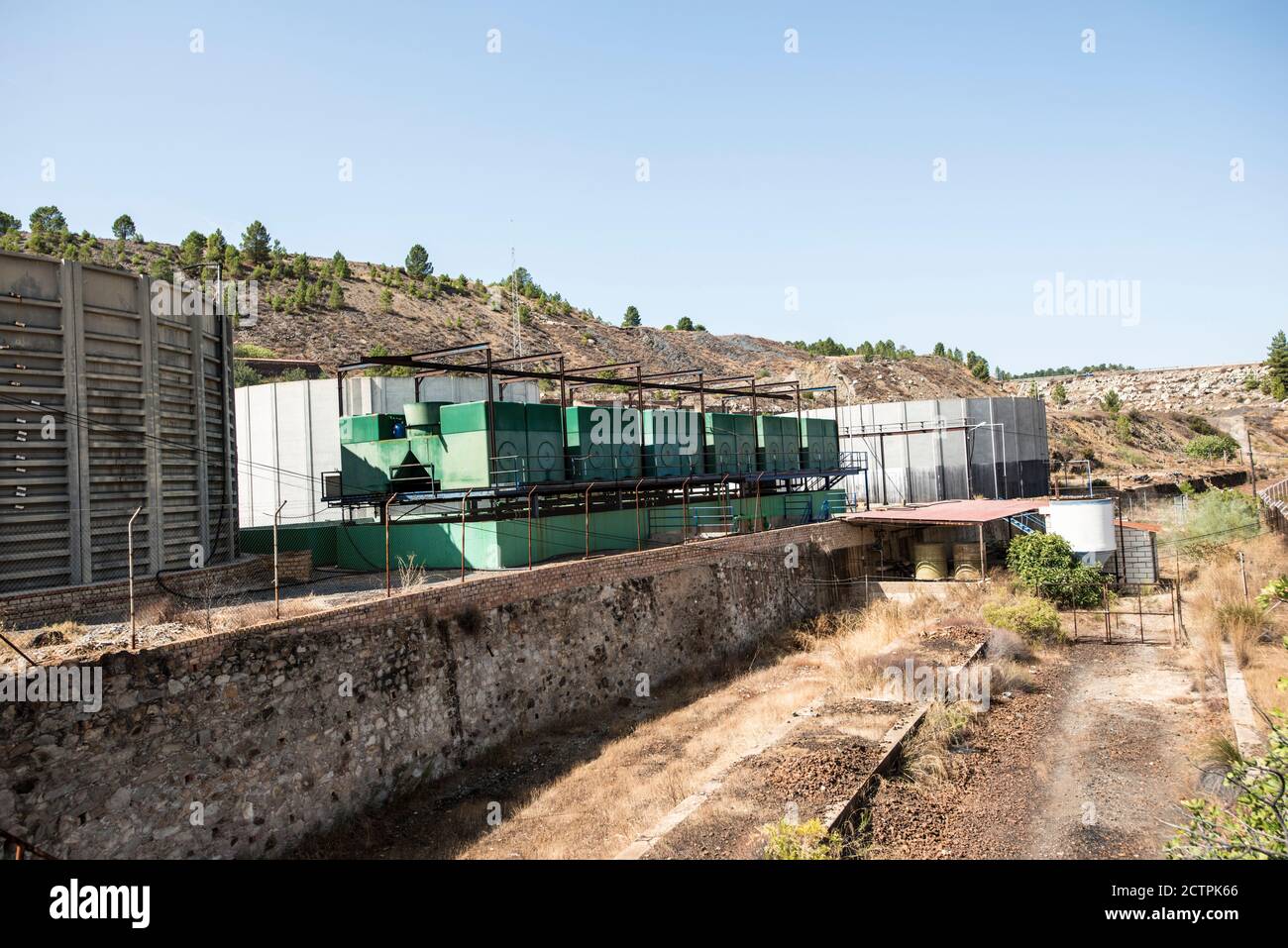 Riotinto Mines strutture Foto Stock