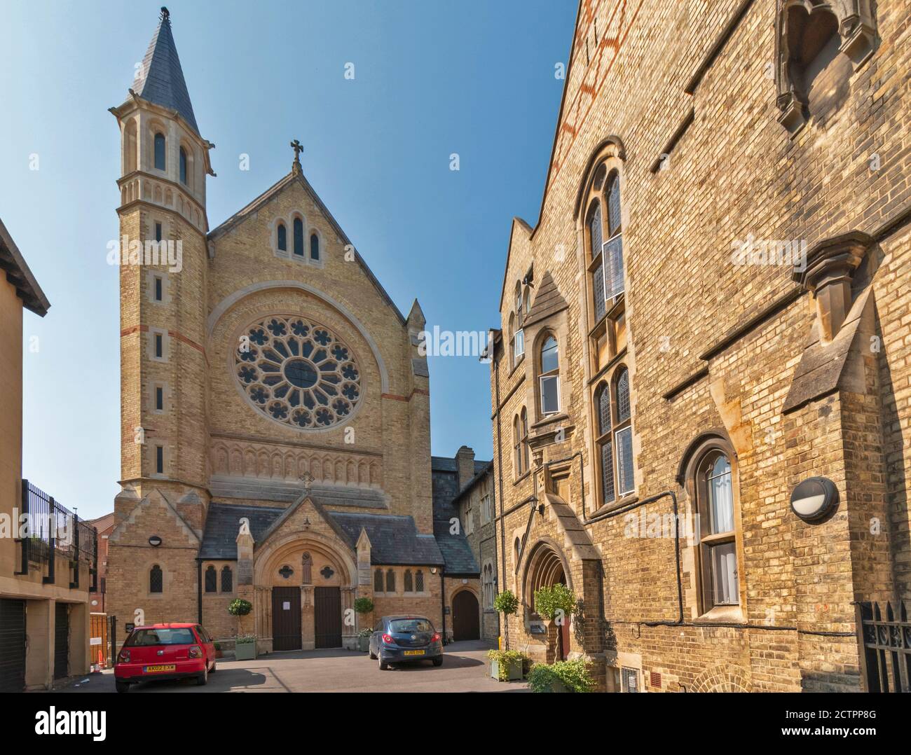 OXFORD CITY ENGLAND CHIESA CATTOLICA ST.ALOYSIUS IN ST. GILES Foto Stock