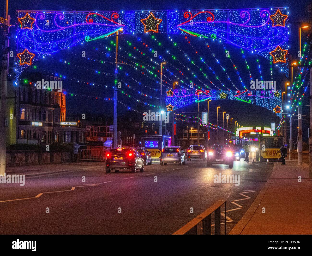 Blackpool Illuminazioni 2020 Foto Stock