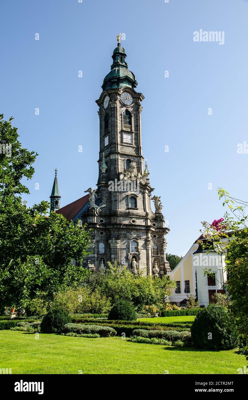 Abbazia di Zwettl - Stift Zwettl è un monastero cistercense situato a Zwettl, nella bassa Austria, nella diocesi di San Pölten. Foto Stock