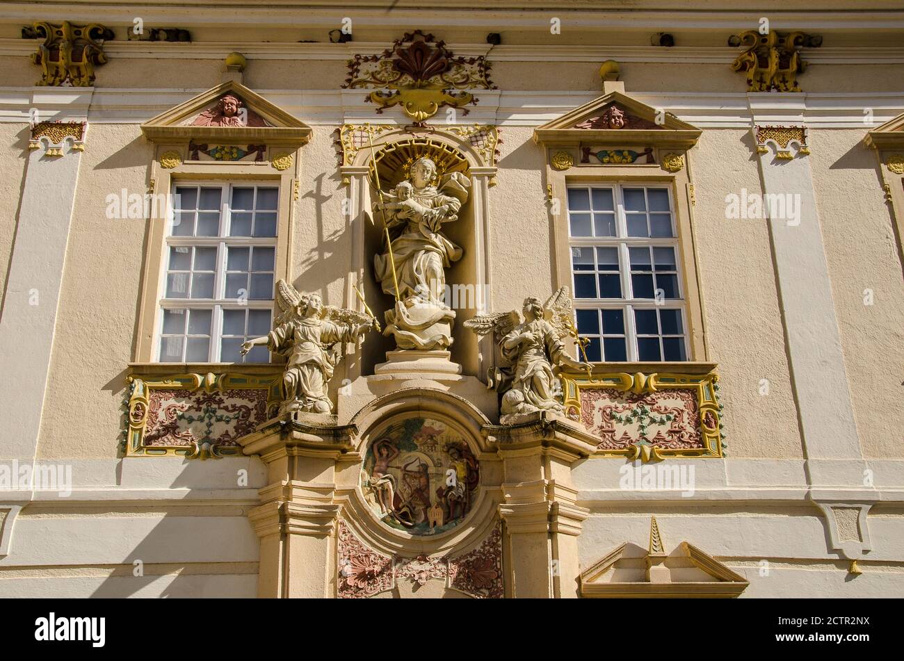 Abbazia di Zwettl - Stift Zwettl è un monastero cistercense situato a Zwettl, nella bassa Austria, nella diocesi di San Pölten. Foto Stock