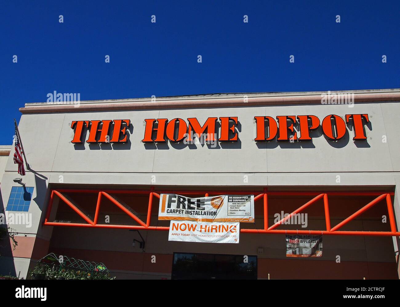 Negozio Home Depot in California Foto Stock