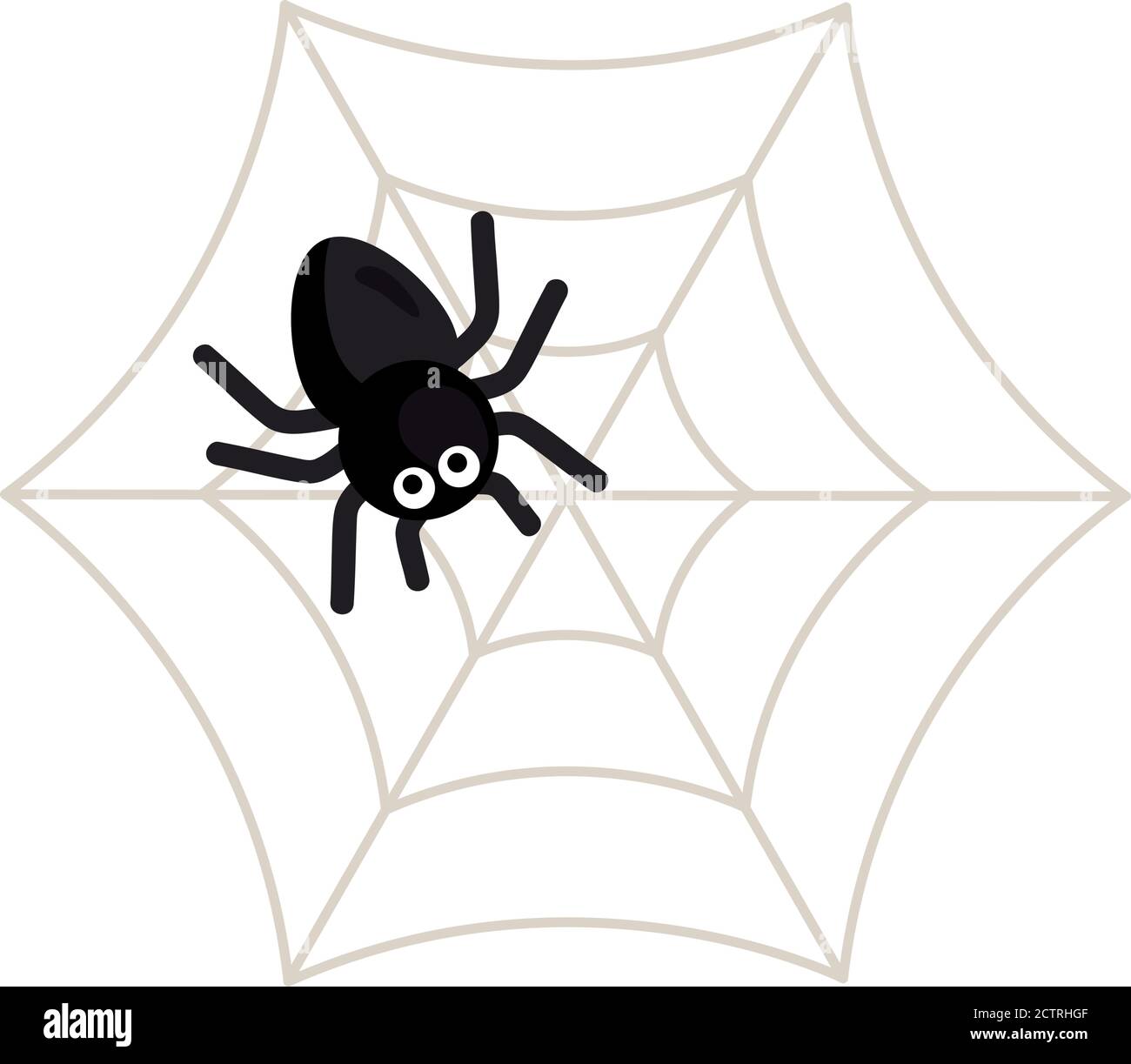disegno vettoriale di halloween ragno cartoon Immagine e Vettoriale - Alamy