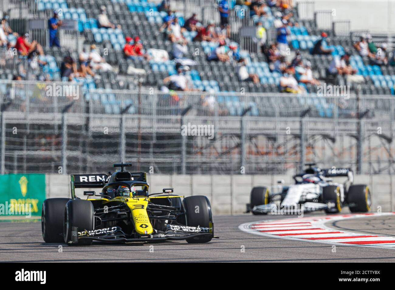 Sochi, Russia. 25 settembre 2020. Durante il Gran Premio di Formula 1 VTB Russian 2020, dal 25 al 27 settembre 2020 sulla Sochi Autodrom, a Sochi, Russia - Foto fra.ois Flamand / DPPI Credit: LM/DPPI/Francois Flamand/Alamy Live News Foto Stock