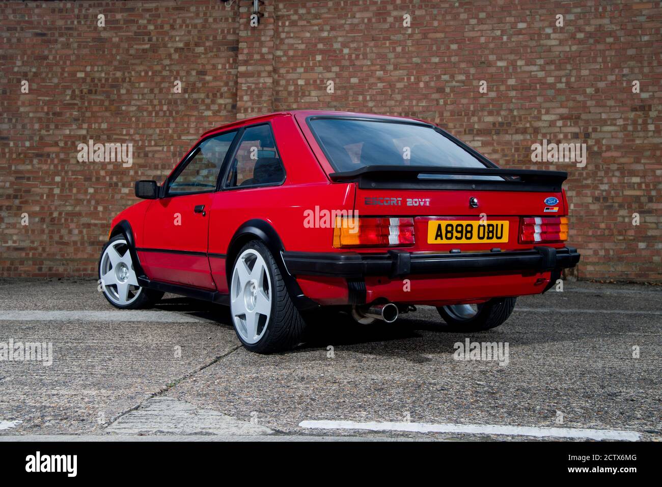 Mk3 Ford Escort auto retrò hatchback modificato Foto Stock