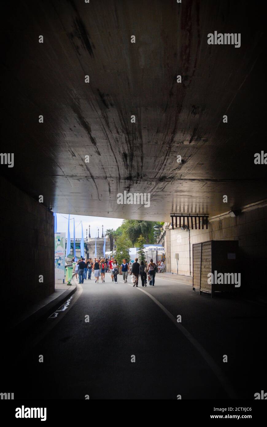 Evenement, persone da lontano, vista insolita Foto Stock