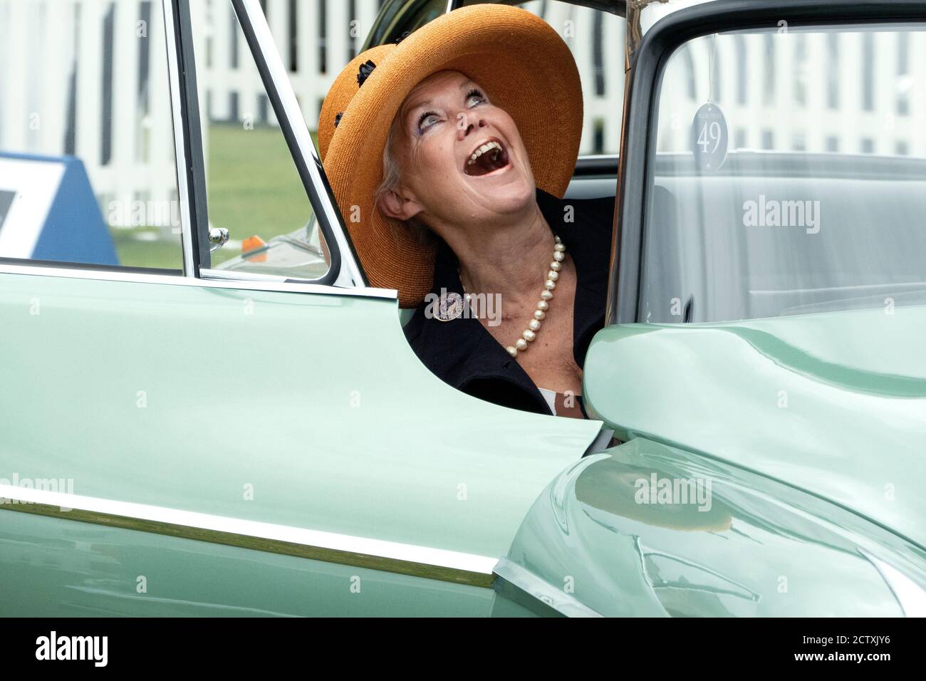 Ladies Day al Salon Prive 2020 a Blenheim Palace Woodstock REGNO UNITO Foto Stock