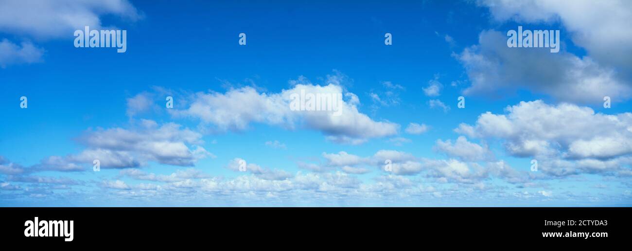 Nuvole nel cielo, Stati Uniti Foto Stock