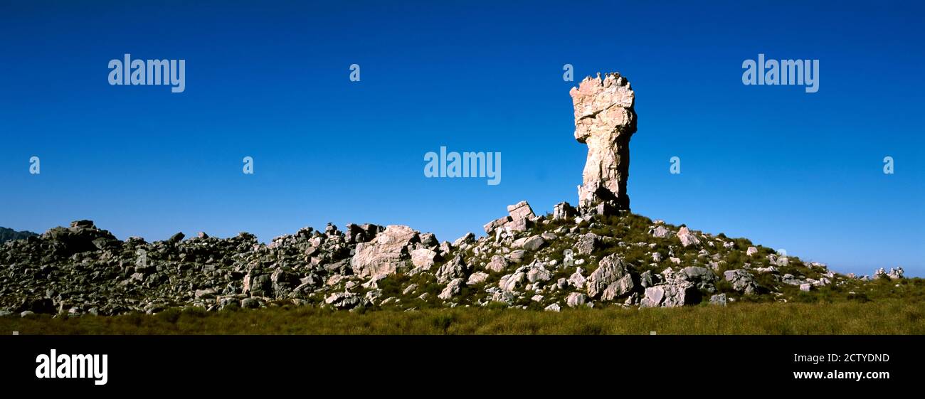 Formazioni rocciose a croce maltese, Monti Cederberg, Provincia del Capo Occidentale, Sudafrica Foto Stock