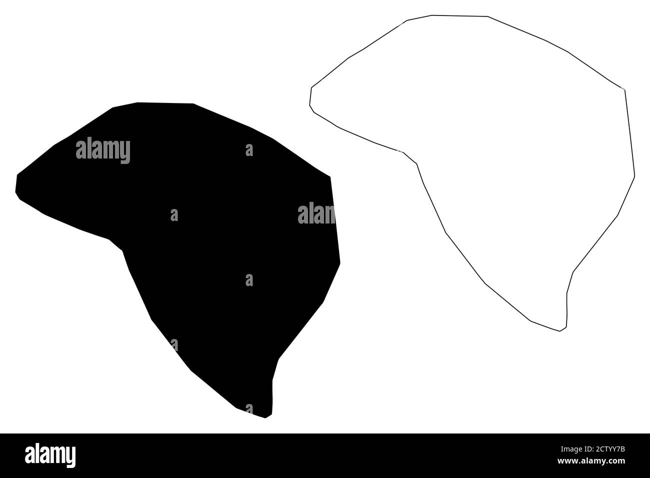 Città di Arusha (Repubblica unita di Tanzania) mappa vettoriale illustrazione, abbozzare mappa Città di Arusha mappa Illustrazione Vettoriale