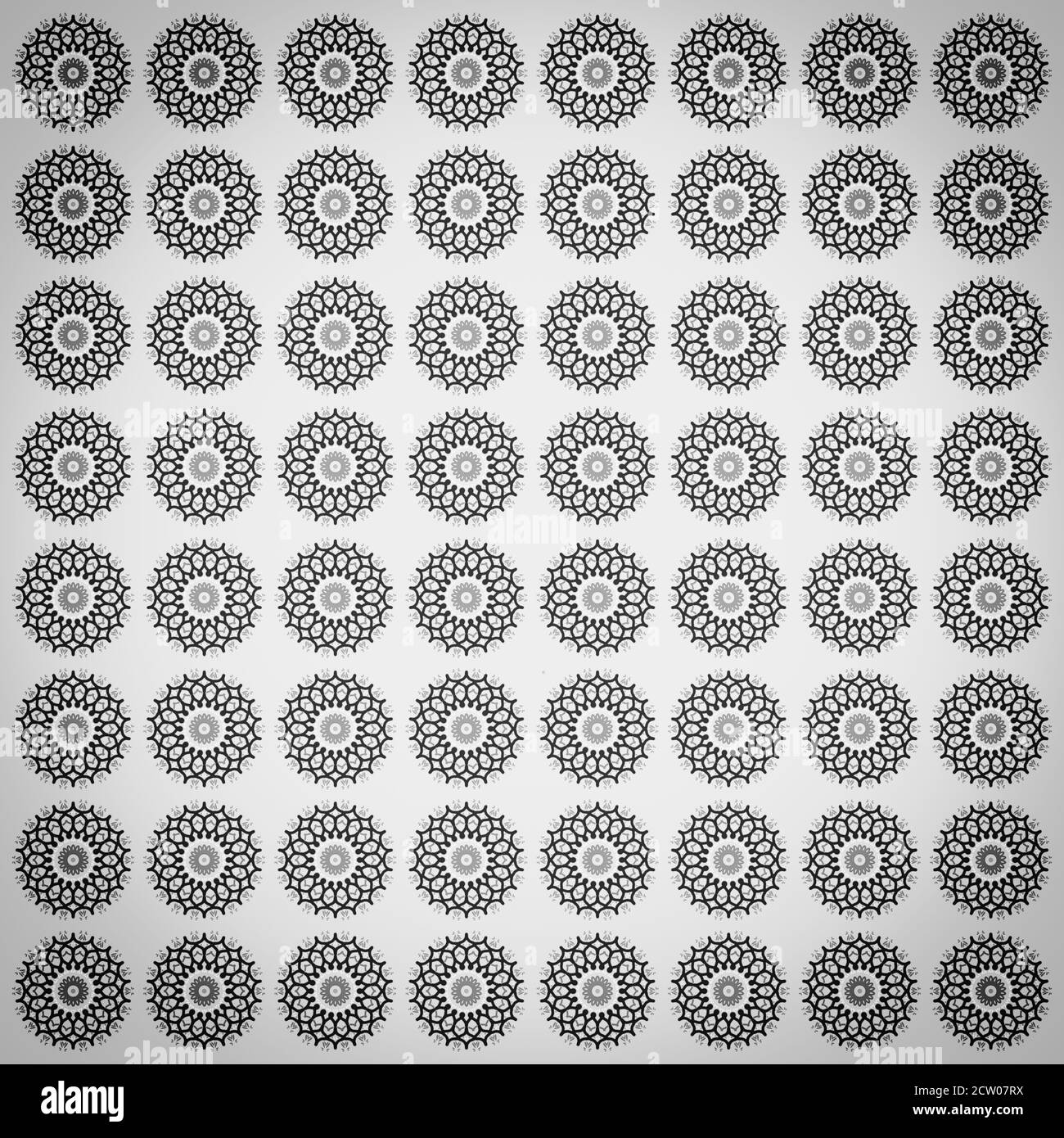 Disegno circolare astratto immagine di illustrazione di modello per uso multiuso Foto Stock