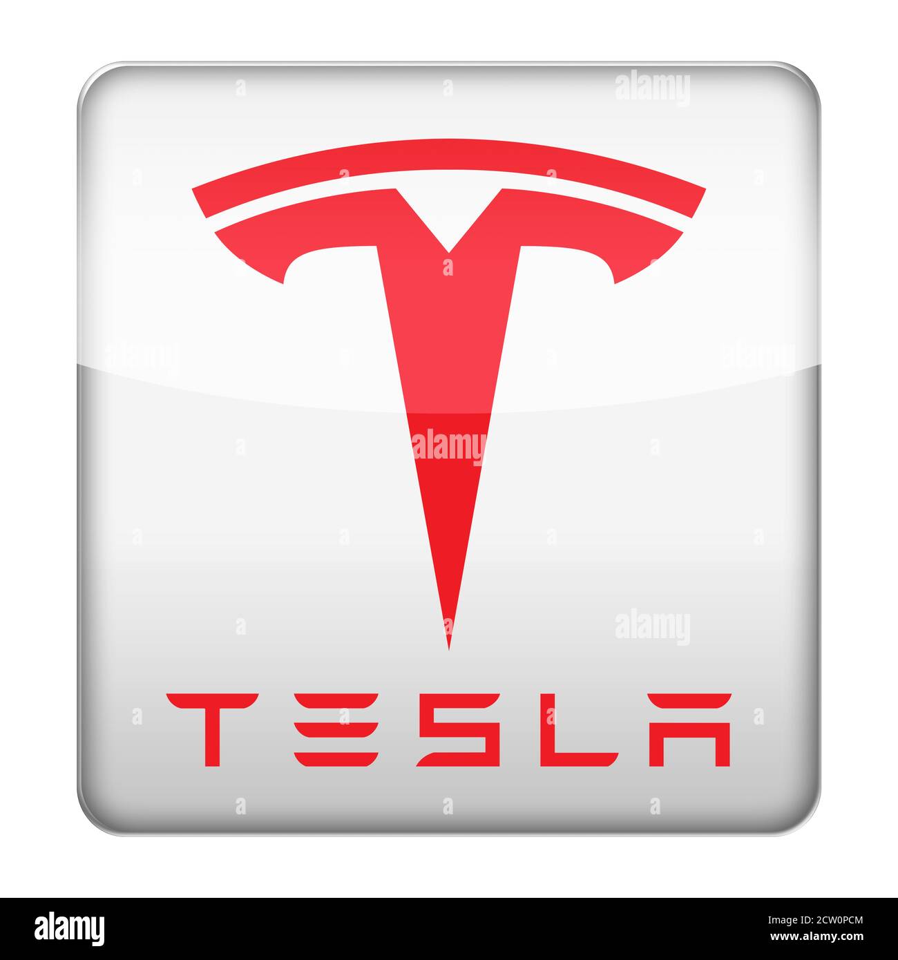 Tesla logo Immagini senza sfondo e Foto Stock ritagliate - Alamy