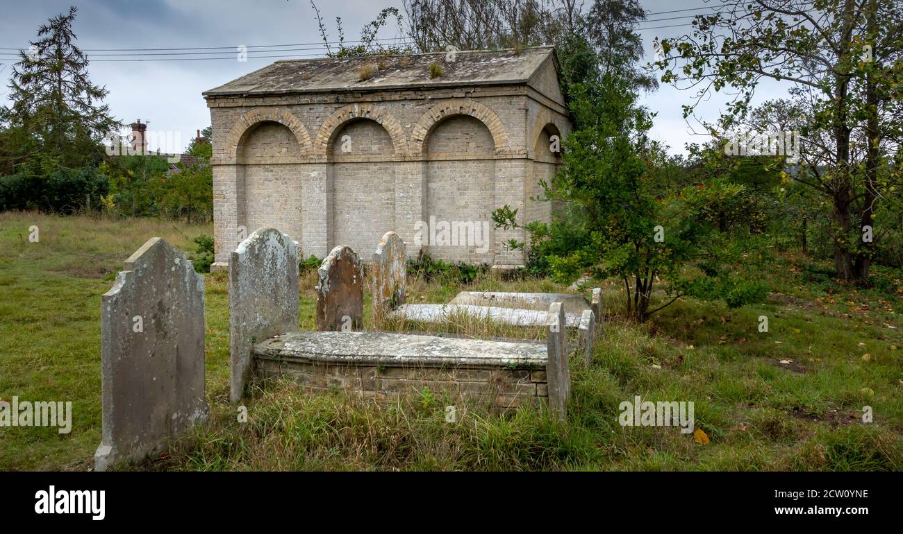 Mausoleo di Arcedeckne, tutti i cantieri della Chiesa di San, Hacheston, Suffolk Foto Stock