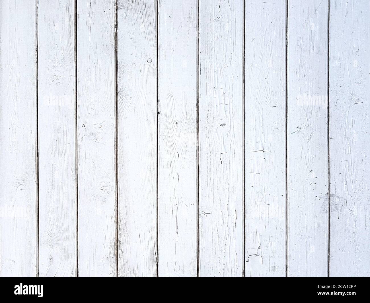Struttura bianca e nera di tavole di legno vergini. Primo piano Foto Stock