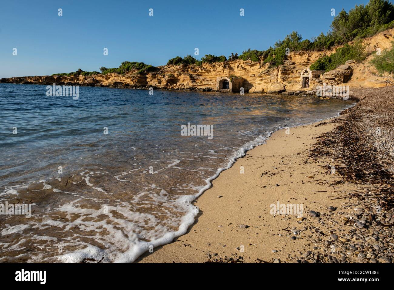 CA los Camps, Colònia de Sant Pere, Arta, Mallorca, Isole Baleari, Spagna Foto Stock