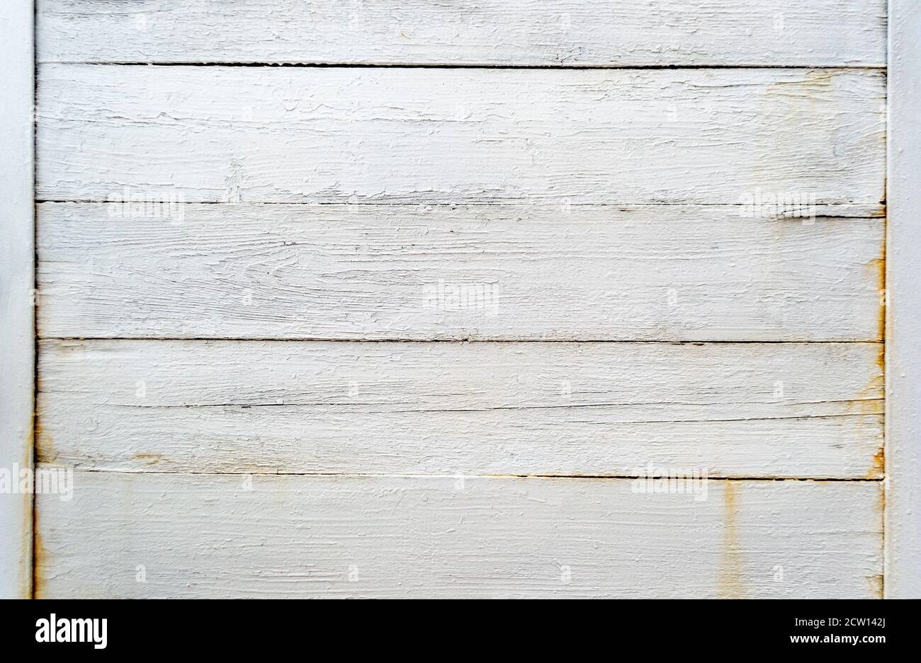 Struttura bianca e nera di tavole di legno vergini. Primo piano Foto Stock