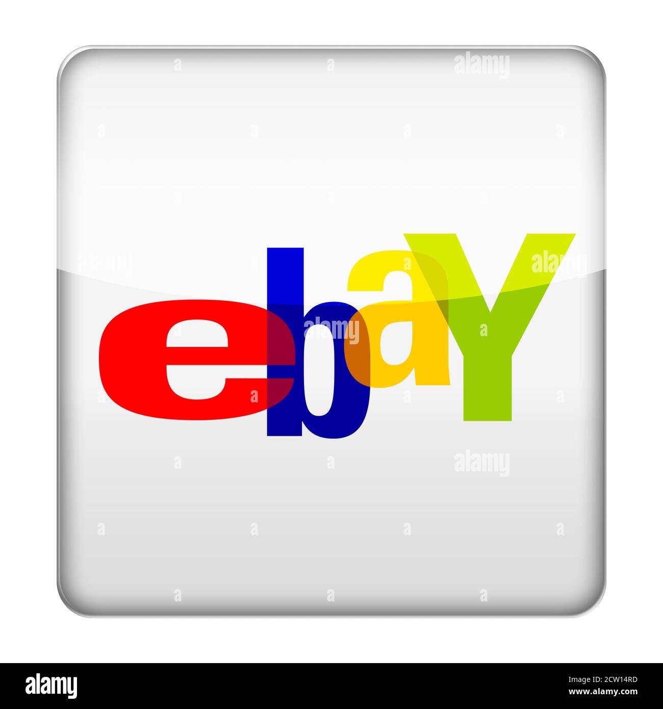 Icona di logo di eBay Foto Stock