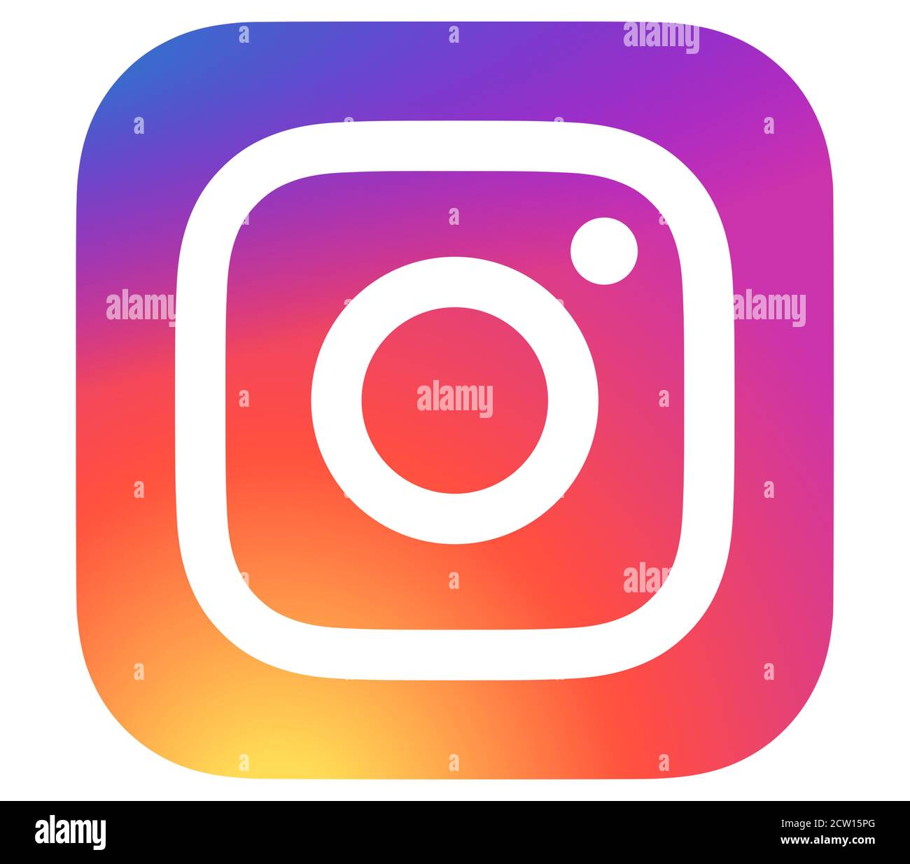 Logo di Instagram Foto Stock