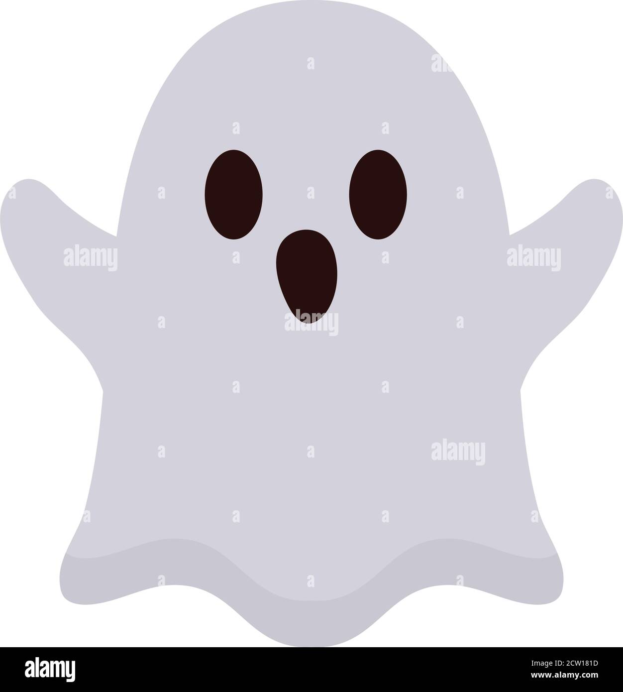 disegno vettoriale di halloween fantasma cartoon Immagine e Vettoriale -  Alamy