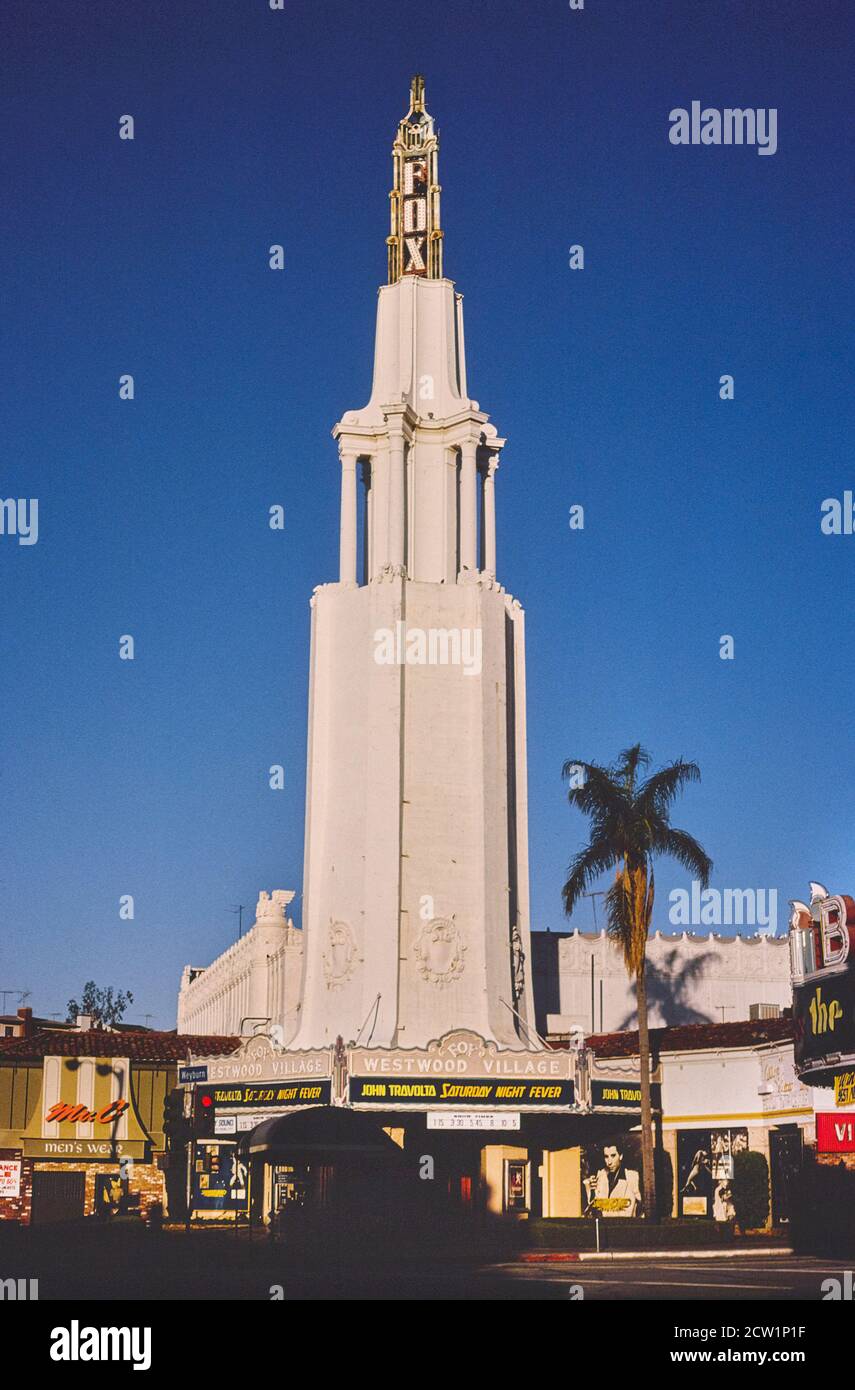 Fox Theatre, Bakersfield, California, USA, John Margolies Roadside America Photograph Archive, 1978 Foto Stock