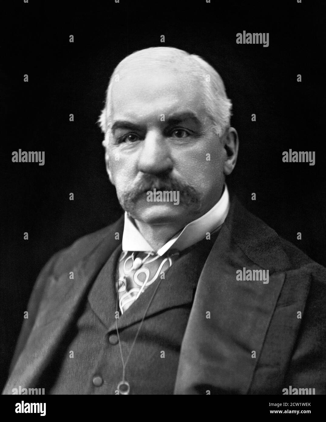 J. P. Morgan. Ritratto del banchiere e finanziere americano, John Pierpont Morgan Sr. (1837-1913), c.1903 Foto Stock