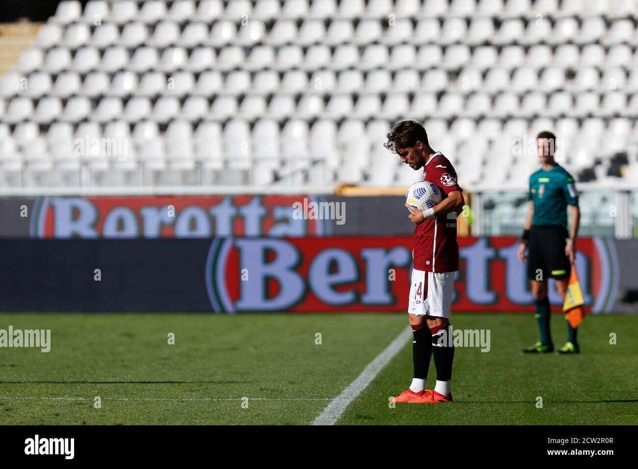 Simone Verdi (Torino FC) durante Torino vs Atalanta, calcio italiano Serie A match, Torino, Italia, 26 set 2020 Foto Stock