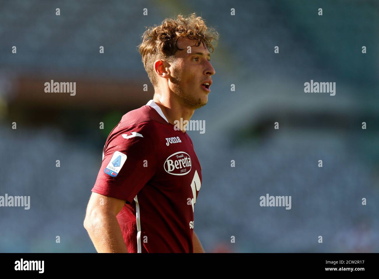 Mergim Vojvoda (Torino FC) durante Torino vs Atalanta, Calcio italiano Serie A match, Torino, Italia, 26 set 2020 Foto Stock