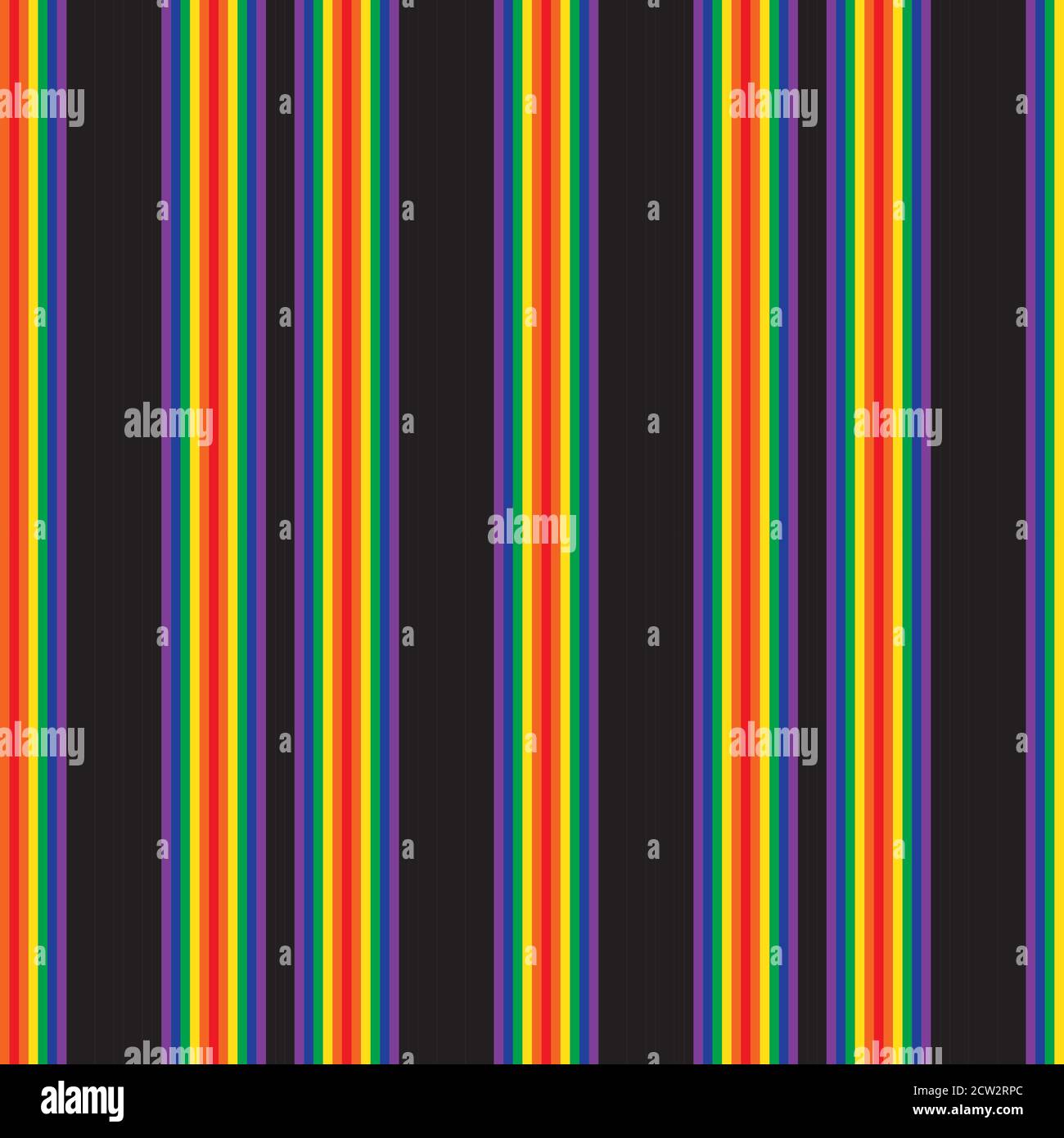 Sfondo a righe senza giunture arcobaleno adatto per tessuti di moda, Illustrazione Vettoriale