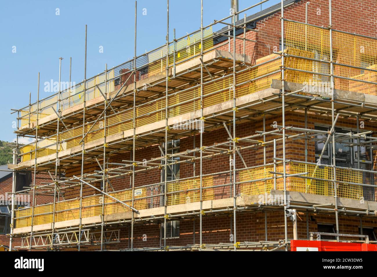 Swansea, Galles - Luglio 2018: Nuovi appartamenti in costruzione nel SA1 rigenerazione sviluppo a Swansea Foto Stock