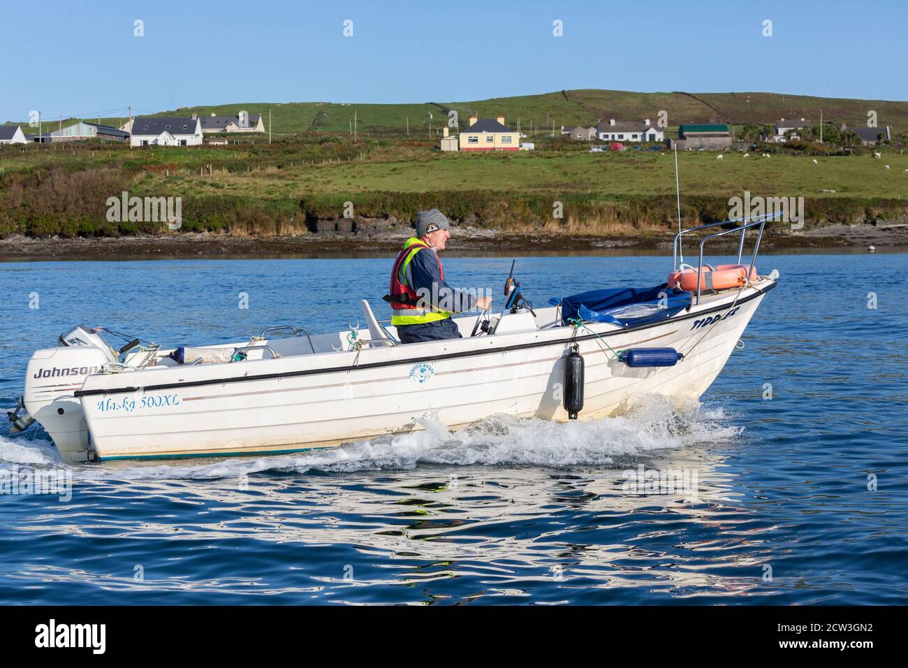 Irish Offshore Rowing Championships, Portmagee, County Kerry, Irlanda, settembre 2020 Foto Stock