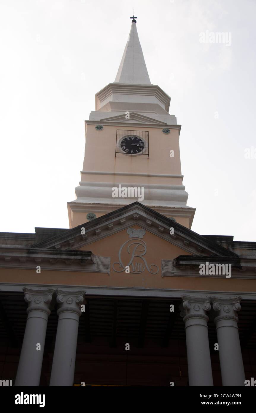 Chiesa di San Olav si trova a Serampore, Bengala Occidentale. Foto Stock