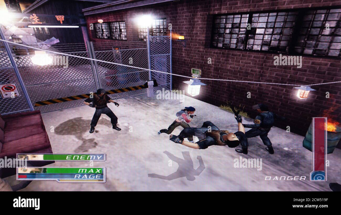 Dark Angel - Sony PlayStation 2 PS2 - uso editoriale solo Foto Stock